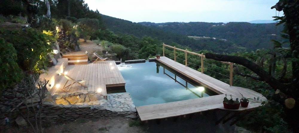 Piscine dans les Monts d'Ardèche - Piscine Naturelle du Bruel