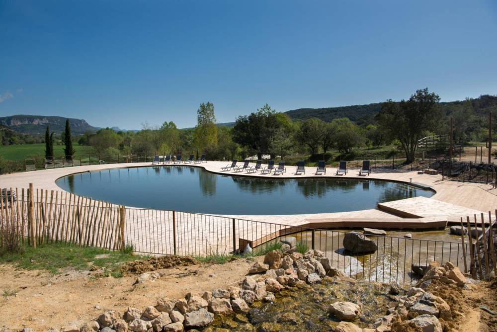 Piscine pour un camping - Piscine Naturelle du Bruel