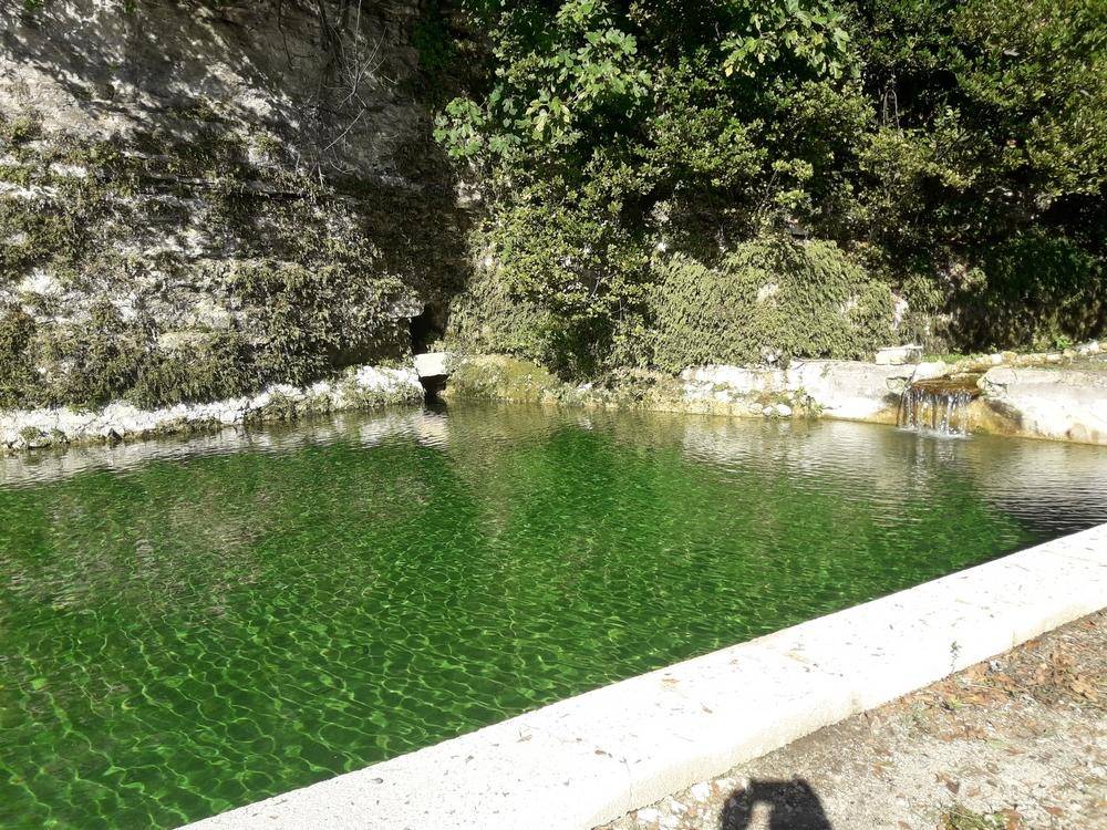 Modification d'un bassin d'irrigation Piscine Naturelle du Bruel