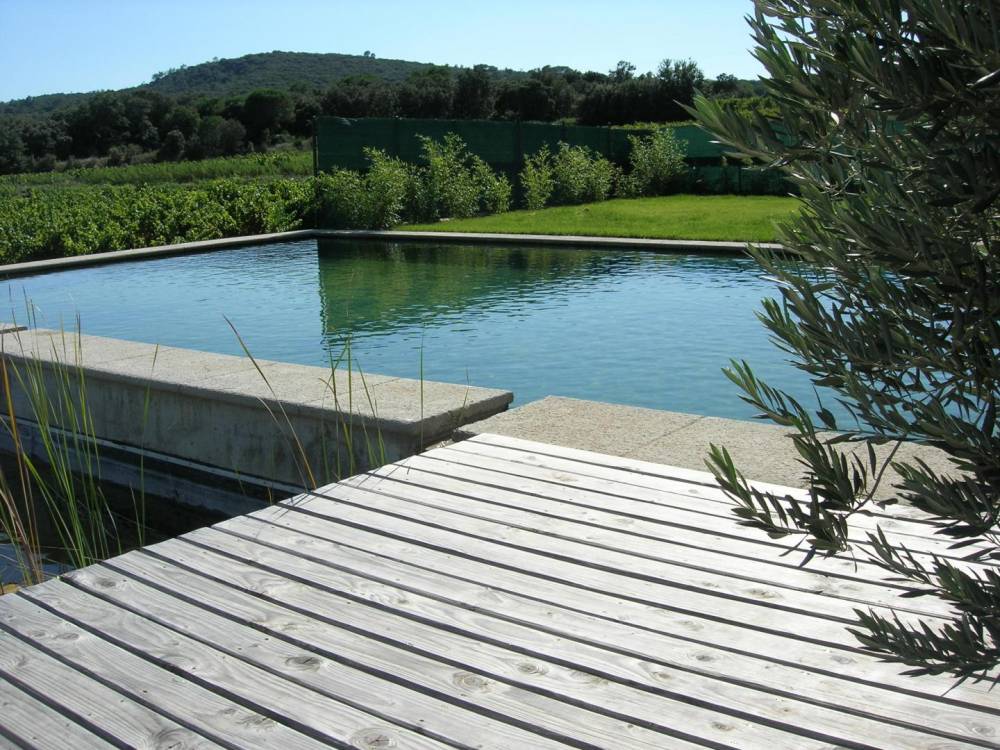 Bassin Vignoble Rhodanien - Piscine Naturelle du Bruel