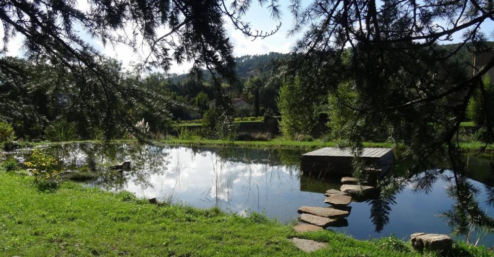 Grande piscine en Cévennes - Piscine Naturelle du Bruel