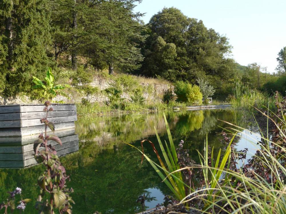 Grande piscine en Cévennes - Piscine Naturelle du Bruel