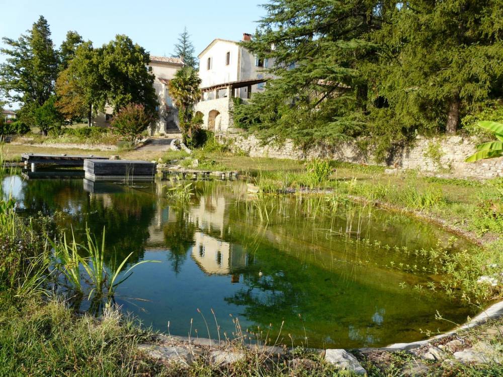 Grande piscine en Cévennes - Piscine Naturelle du Bruel