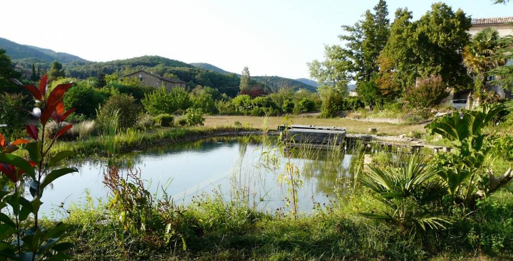 Grande piscine en Cévennes - Piscine Naturelle du Bruel