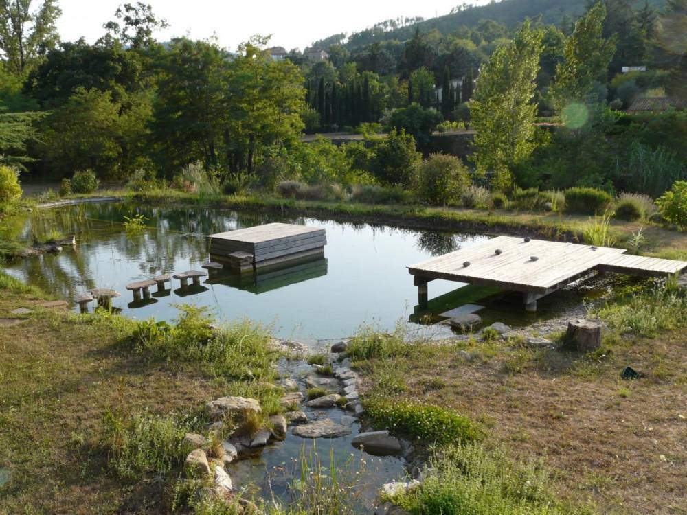 Grande piscine en Cévennes - Piscine Naturelle du Bruel