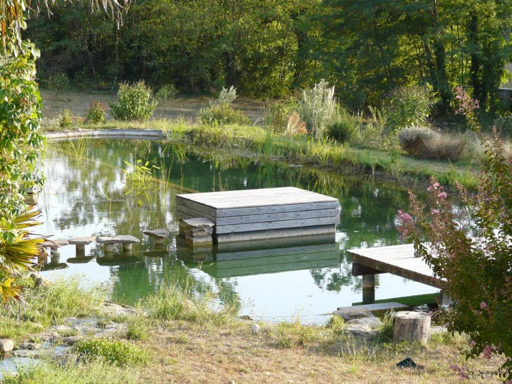 Grande piscine en Cévennes - Piscine Naturelle du Bruel
