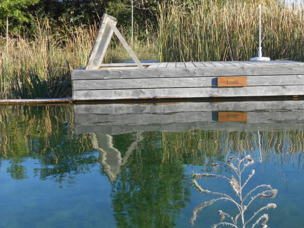 Une Baignade dans une aire naturelle - Piscine Naturelle du Bruel