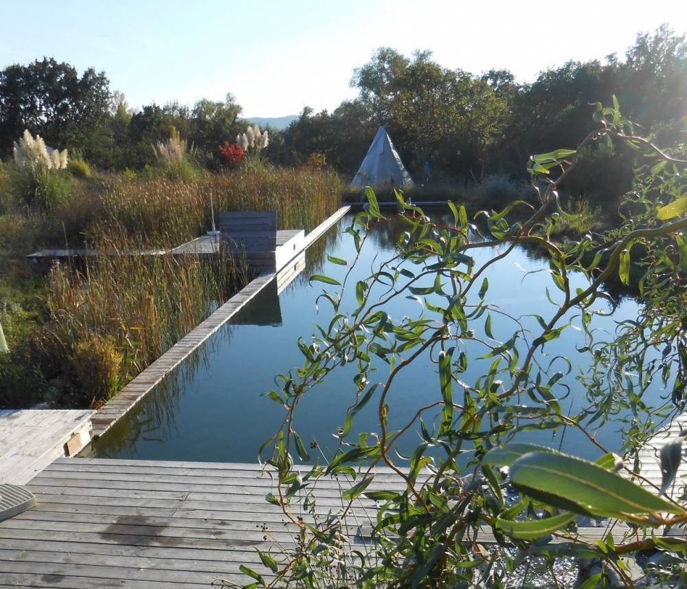 Une Baignade dans une aire naturelle - Piscine Naturelle du Bruel