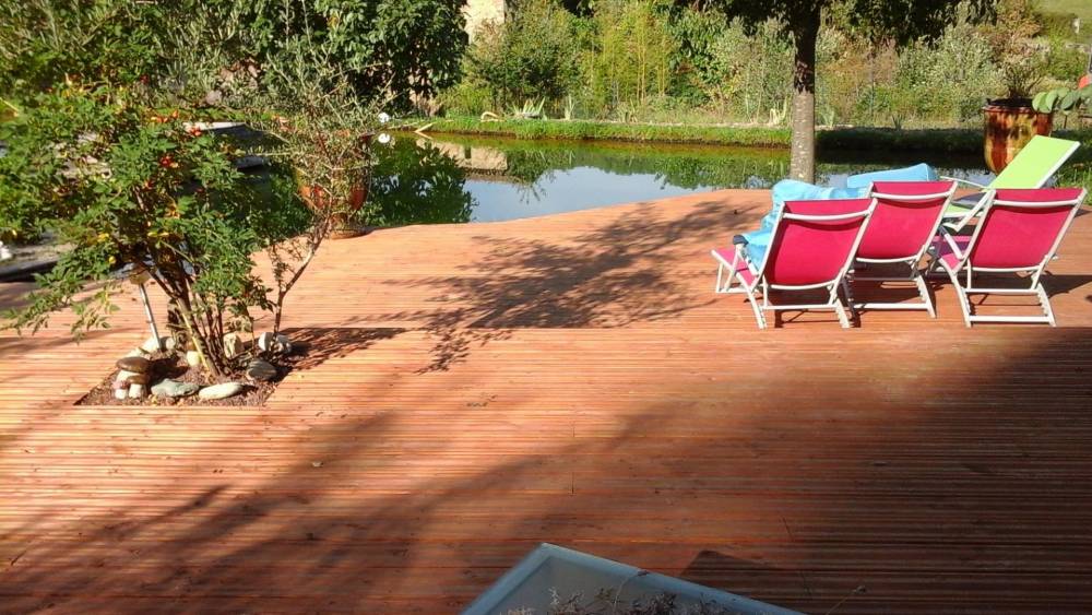 Première piscine en Cévennes - Piscine Naturelle du Bruel
