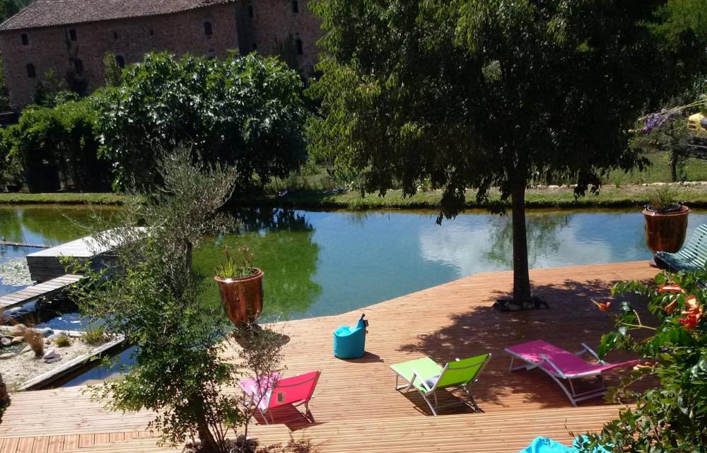 Première piscine en Cévennes - Piscine Naturelle du Bruel