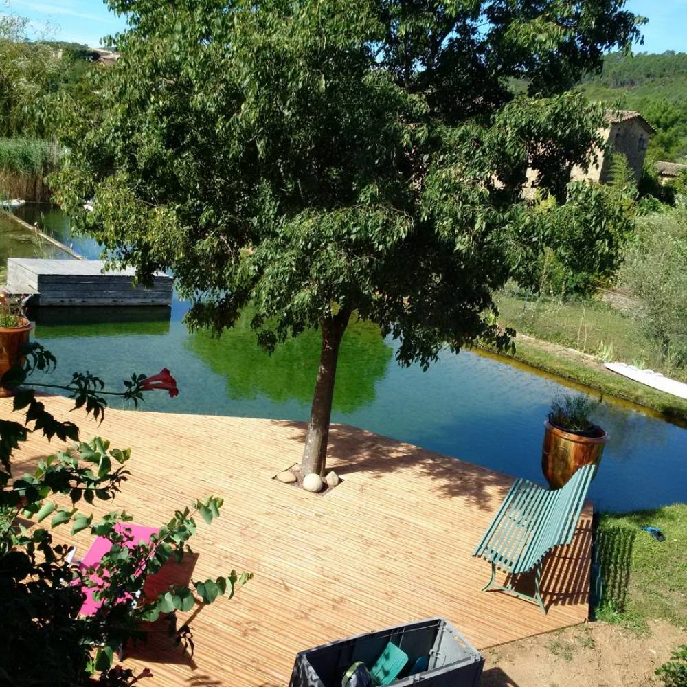 Première piscine en Cévennes - Piscine Naturelle du Bruel