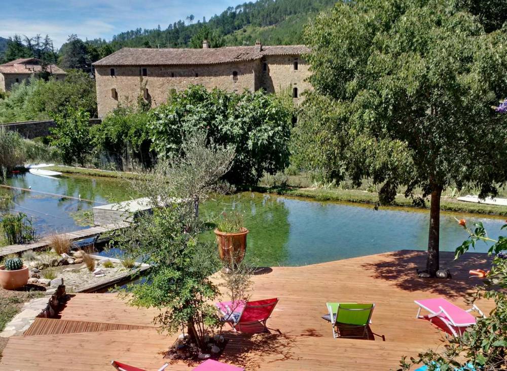 Première piscine en Cévennes - Piscine Naturelle du Bruel