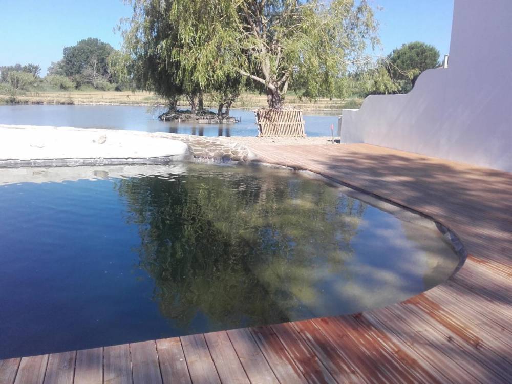 Piscine En Camargue - Piscine Naturelle du Bruel